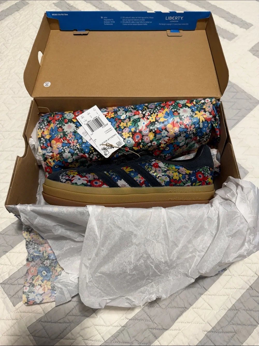 Women's Adidas Liberty Gazelle Bold Sneakers